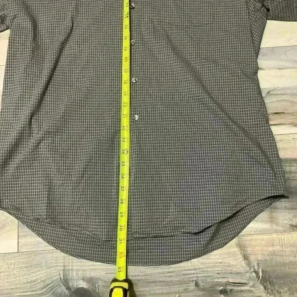Van Heusen Men’s Button Down collared Dress Shirt Stain Shield Regular Fit Stret - Picture 5 of 6